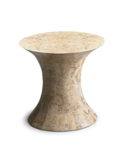 Shop Butler Specialty Butler Jaxon Stone Side Table In Beige