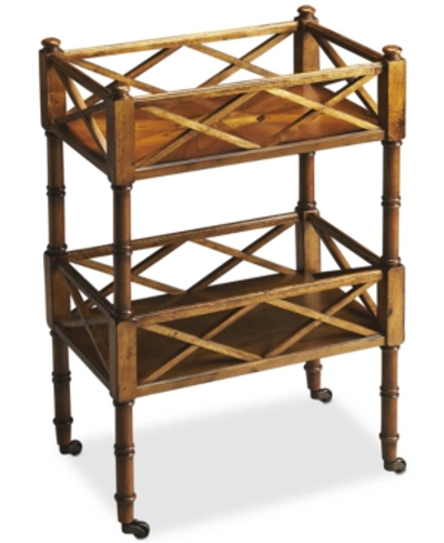 Butler Foster Server In Medium Brown