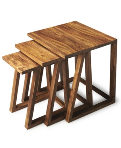 Butler Mira 3-pc. Nesting Table In Lt Pastel