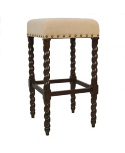 Carolina Classics Bailey 30" Bar Stool In Esp Linen