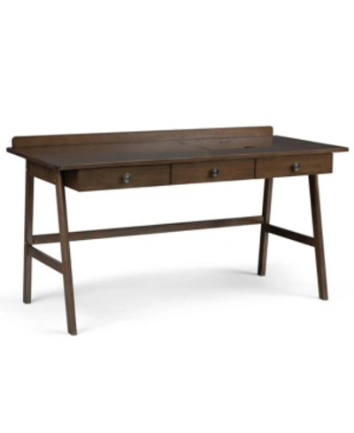 Shop Simpli Home Rylie Desk In Brown