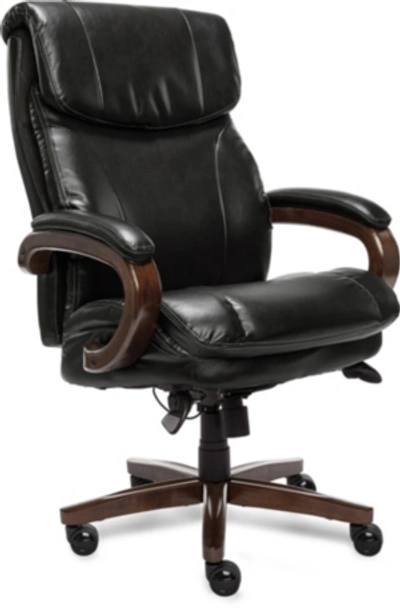 Shop La-z-boy Trafford Big Tall Executive Office Chair In Black