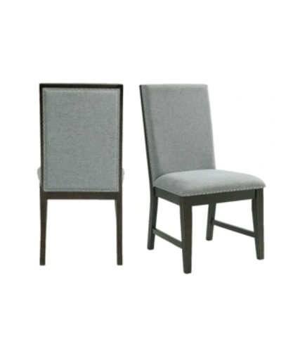 Shop Picket House Furnishings Holden Standard Height Side Chair Set In Gray