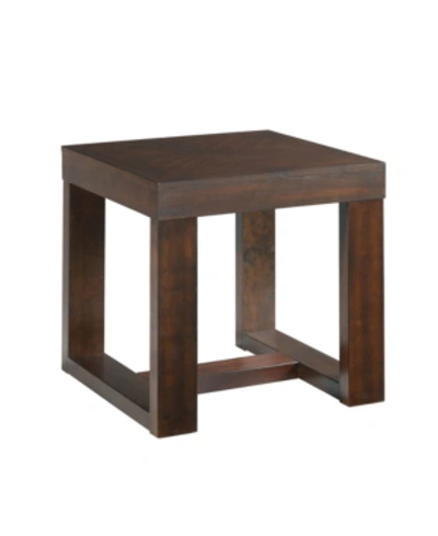 Shop Picket House Furnishings Drew Square End Table In Red