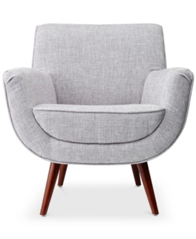 Shop Adesso Cormac Chair In Light Grey