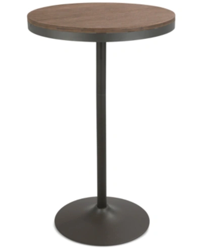 Lumisource Dakota Bar Stool (set Of 2) In Grey