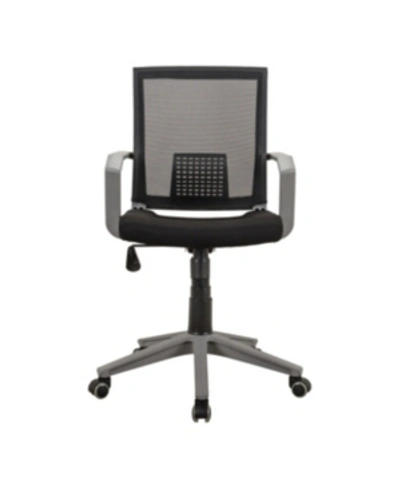 Rta Products Techni Mobili Modern Office Mesh Task Chair In Black