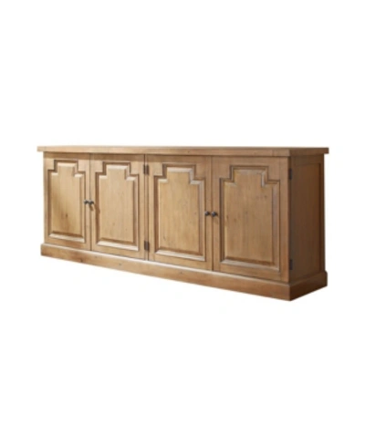 Shop Coaster Home Furnishings Florence Server With Raised Panels And Nested Drawers In Brown