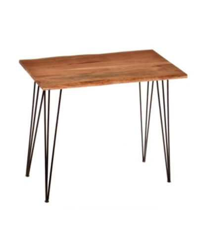 Shop Carolina Classics Stevi Live Edge Bar Table In Natural