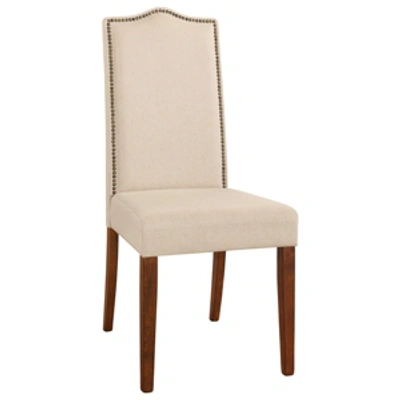 Shop Carolina Classics Linden Dining Chair In Light Brown
