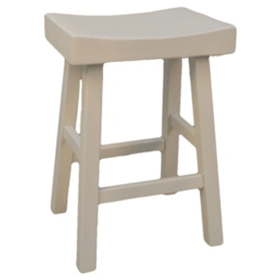 Shop Carolina Classics Asahi Counter Stool In White