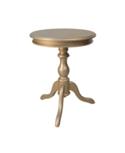 Shop Carolina Classics Gina Side Table In Champagne