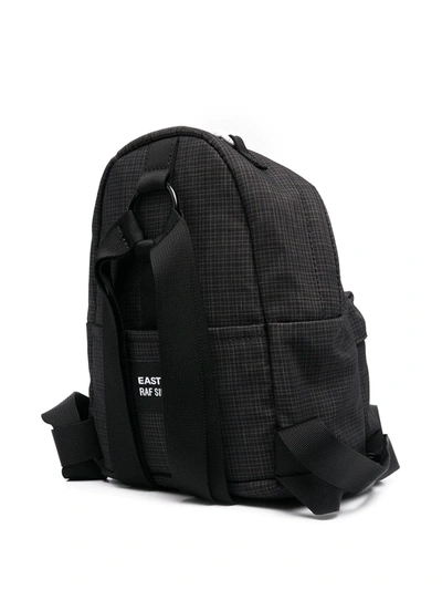 Shop Eastpak X Raf Simons Pak'r® Xs Small Check Backpack In Grey