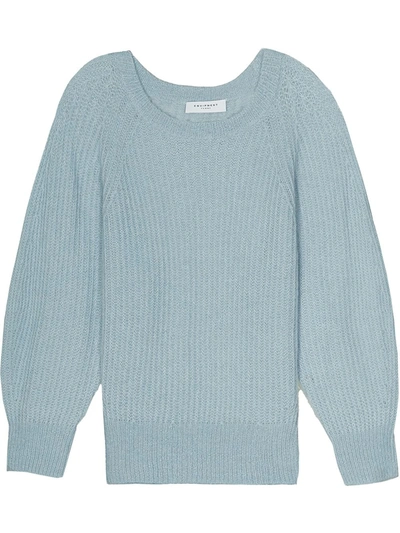 Shop Equipment Kristine Ribbed-knit Jumper In Blue