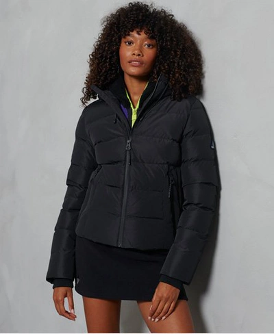 Superdry Women's Spirit Sports Puffer Jacket In Black | ModeSens