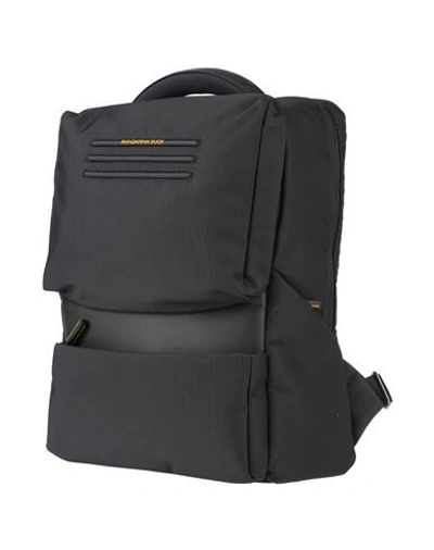 Shop Mandarina Duck Backpacks & Fanny Packs In Black