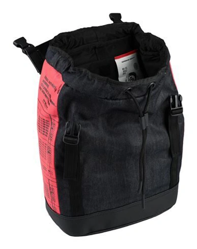 Shop Diesel Backpacks & Fanny Packs In Dark Blue