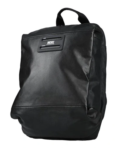 Shop Diesel Backpacks & Fanny Packs In Black