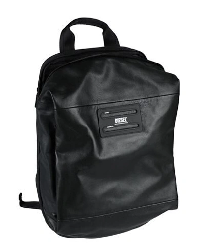 Shop Diesel Backpacks & Fanny Packs In Black