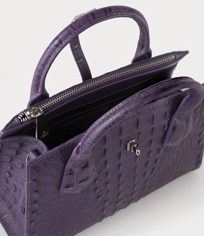 Shop Vivienne Westwood Sofia Medium Handbag Purple