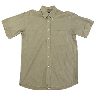 Pre-owned Azzaro Shirt In Green