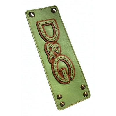 Pre-owned Dolce & Gabbana Bracelet In Green