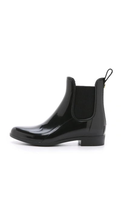 Shop Sam Edelman Tinsley Chelsea Rain Boots In Black;sangria/black;space Blue/black