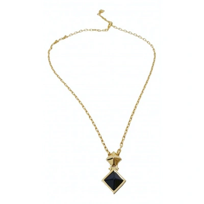 Pre-owned Fendi Gold Gold Plated Necklace