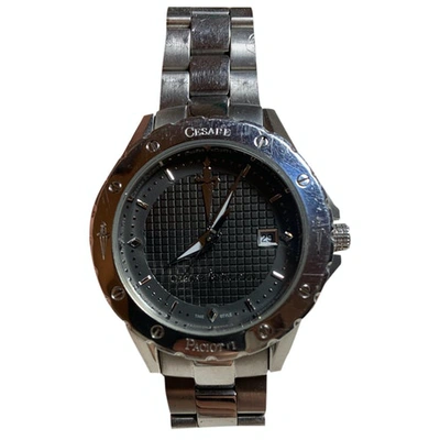 Pre-owned Cesare Paciotti Steel Watch
