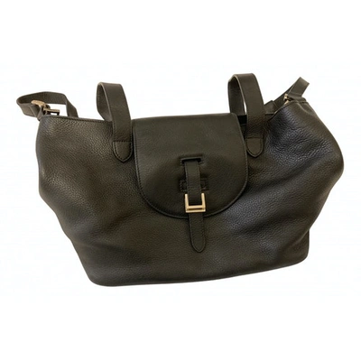 Pre-owned Meli Melo Leather Handbag In Black