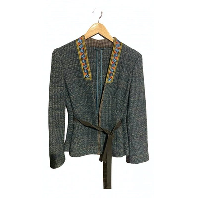Pre-owned Etro Green Wool Jacket