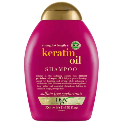 Shop Ogx Anti-breakage+ Keratin Oil Shampoo 385ml