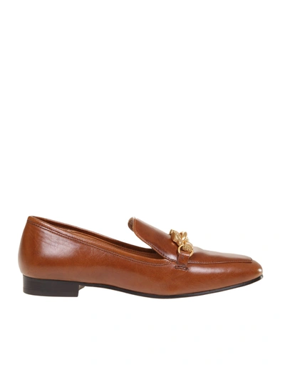 Shop Tory Burch Moccasin Jessa In Leather Nappa