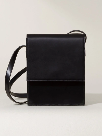 Shop Lemaire Small Satchel Bag In Black