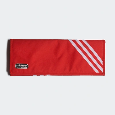 Shop Adidas X Lotta Volkova 3 Fold Clutch In Red/white