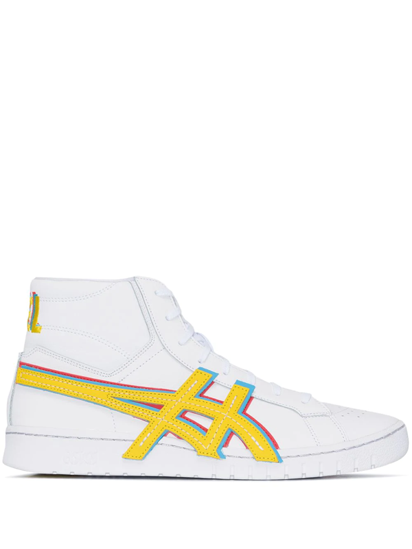 Asics Gel Ptg Mt High Top Sneakers In White Modesens