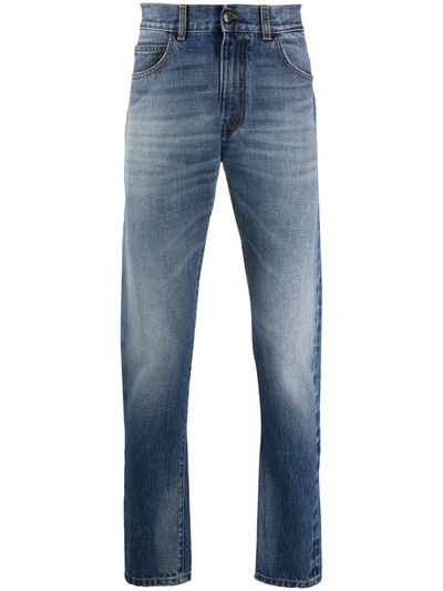 中腰直筒牛仔裤