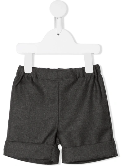 Shop Siola Smart Wool Shorts In Grey