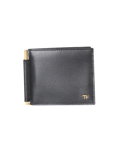 Shop Tom Ford Black Leather Wallet