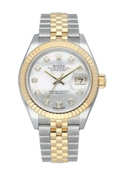 Shop Rolex Lady-datejust 279171 Ladies Watch Box & Papers Mint In Not Applicable