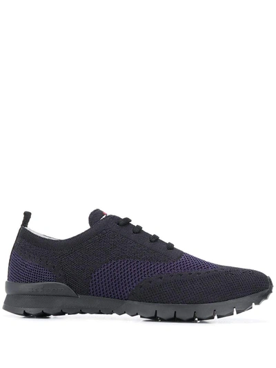 Shop Kiton Sneakers In Blu