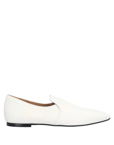Shop The Row Loafers In Ivory