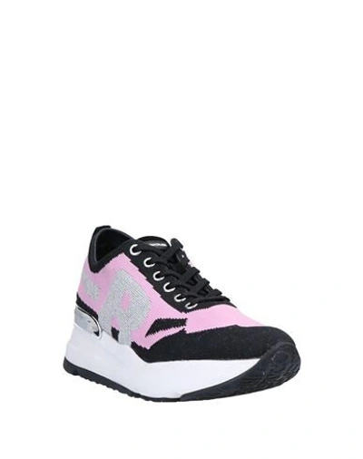 Shop Ruco Line Rucoline Woman Sneakers Pink Size 6 Textile Fibers