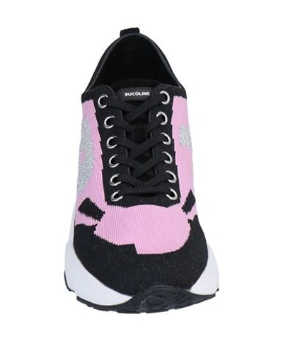 Shop Ruco Line Rucoline Woman Sneakers Pink Size 6 Textile Fibers