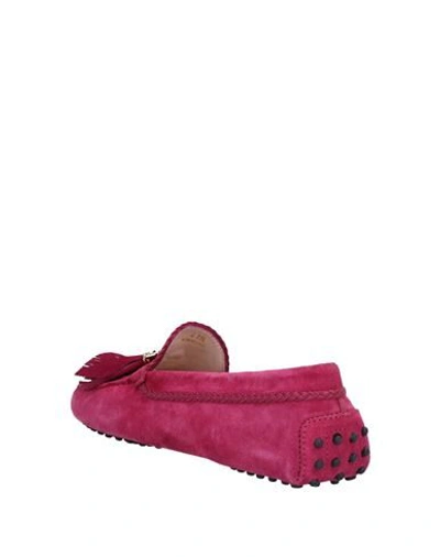 Tod's Loafers In Red