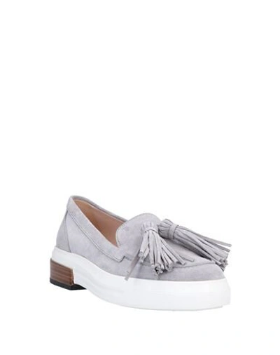 Tod's Loafers In Grey