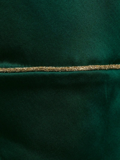 Gilda & Pearl Backstage Silk Pj Set In Green