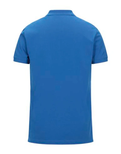 Shop Diesel Polo Shirts In Blue