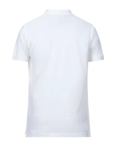 Shop Diesel Polo Shirts In White