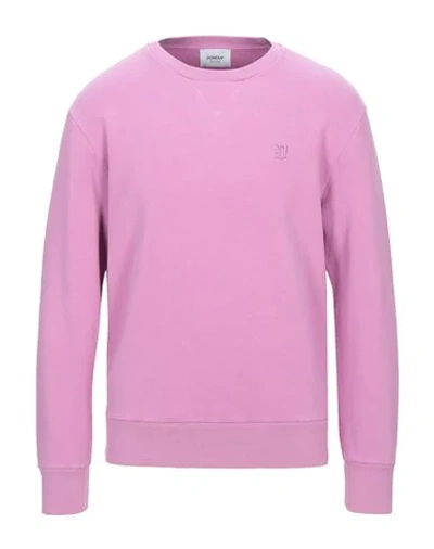 Shop Dondup Sweatshirts In Light Purple